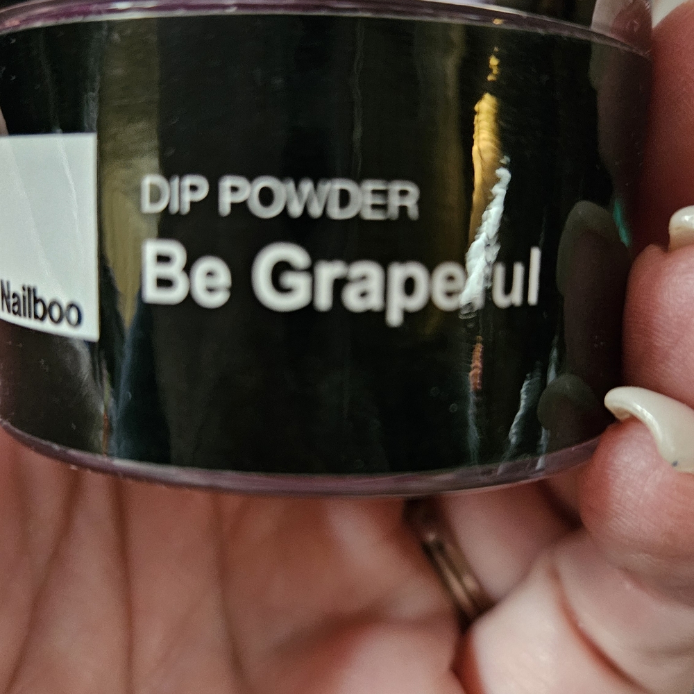 Nailboo Be Grapeful Dip Powder - Purple